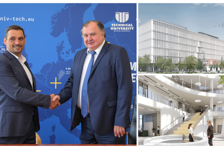 Universitatea Tehnică din Cluj-Napoca demarează lucrările la Institutul de Inteligență Artificială - FOTO