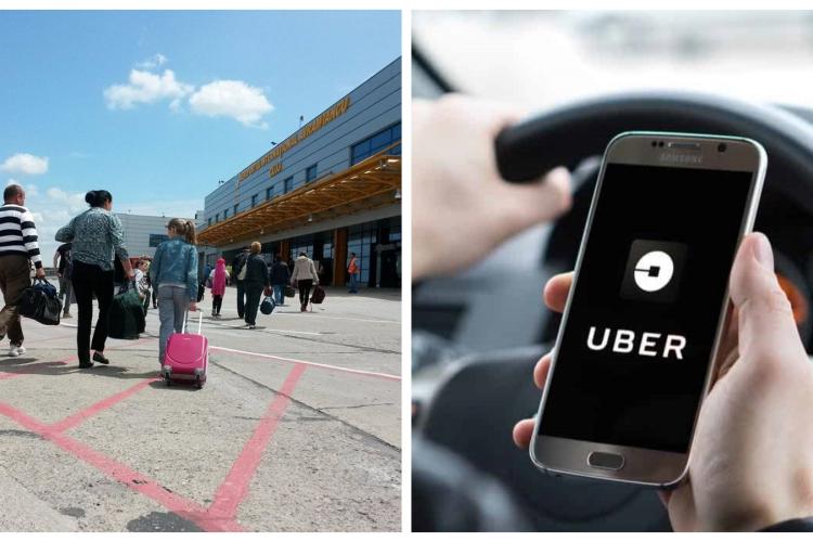 Preț aberant Uber pentru o cursă de la Aeroportul Cluj: Ce se intampla cu prețurile de Uber? 