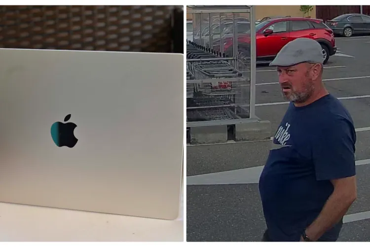 Laptop furat în 20 de secunde dintr-o mașină din Cluj-Napoca. Viteza a fost uimitoare - VIDEO și FOTO