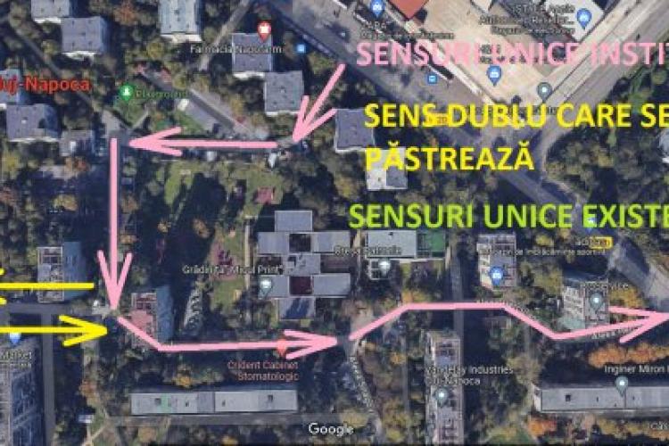 Noi reglementări de circulație în cartierul Gheorgheni! Șoferii, obligați să circule în anumite zone cu o viteză de cel mult 20 km/h