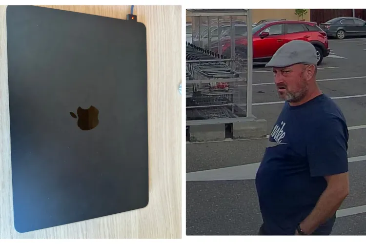 Clujul mai are polițiști adevărați! Au recuperat laptopul furat din parcarea Kaufland de doi spărgători profesioniști de mașini - FOTO