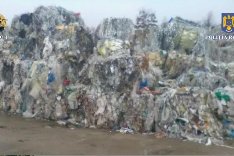 Groapa de gunoi a Europei! O grupare a introdus în mod ilegal peste 1500 de tone de deșeuri în România, în ultimii doi ani - VIDEO