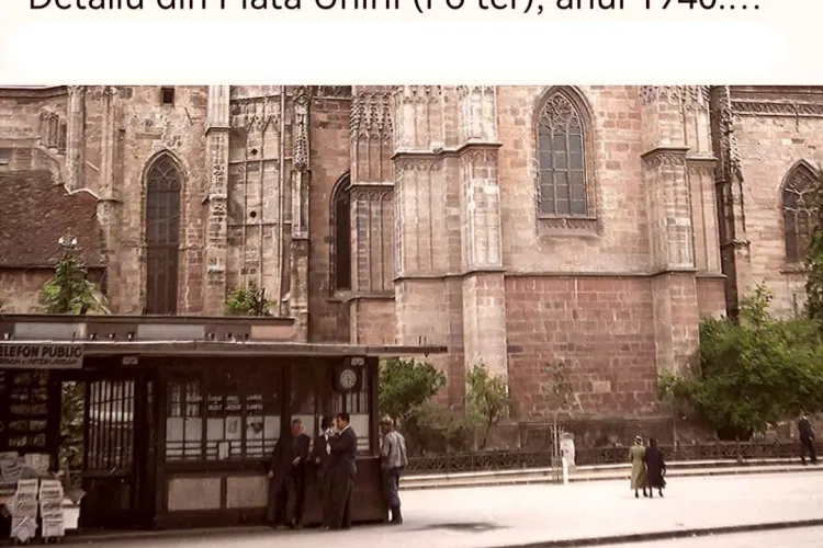 Clujul tot timpul a fost științifico-fantastic! Piața Unirii avea, în 1940, o stație telefonică unică - FOTO