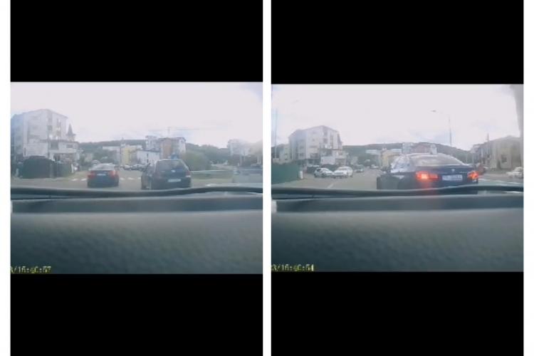 Scenă din traficul floreștean: ”Acest bogat nu avea răbdare să stea în spatele meu câteva secunde” - VIDEO