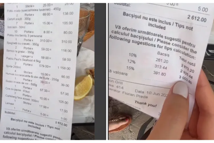 Ce prețuri nesimțite va avea Taverna Racilor la Cluj. Notă de plată de 2.600 de lei la localul lui Pescobar - VIDEO