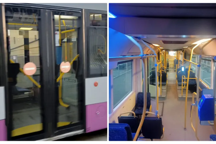 Unele autobuze care vin dimineața din Florești sunt goale. Am obținut o fotografie din M21, de la 7.13 - FOTO