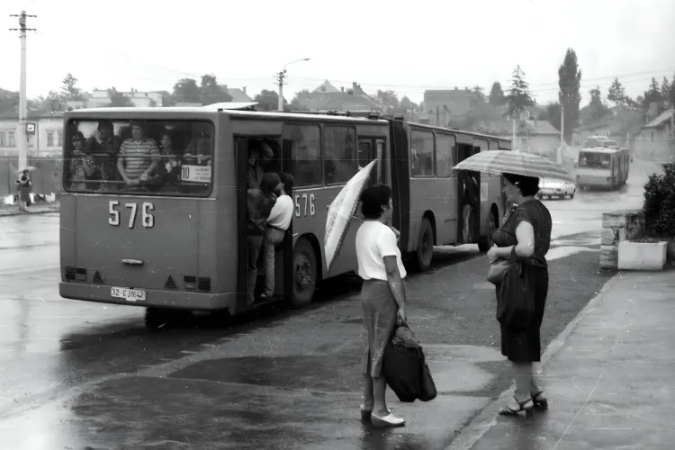 Imagine cu transportul în comun din anii 1980: ”Mulți plâng după vremurile alea!” - FOTO