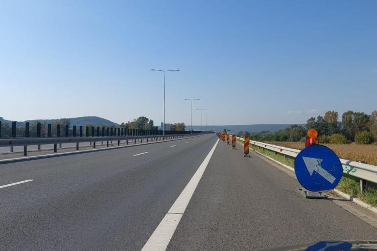 Atenție șoferi! Restricții de circulație pe Autostrada Transilvania, din cauza unor lucrări 