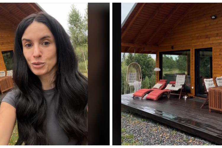 Influencerița Ioana Grama promovează o cabană din Cluj, dar ”și-a luat hate grav”: ”Super. Cu banii aia stau acasă o lună” - VIDEO