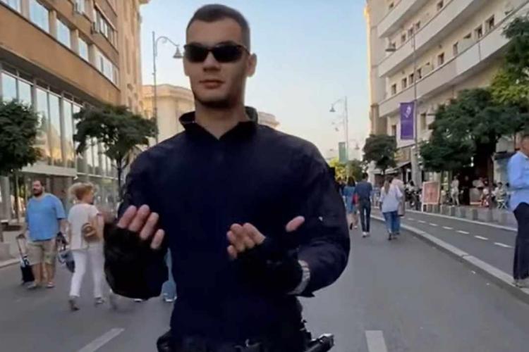 Videoclipul cu jandarmul român care prezintă noua uniformă a stârnit reacții „înflăcărate”: „Ați despărțit cel puțin 5 cupluri” - VIDEO
