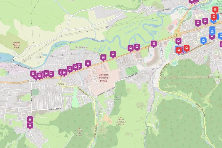 40 de autobuze au fost blocate în traficul INFERNAL din Florești în dimineața de joi! CTP: „Din păcate și CTP suferă pagube din cauza acestui blocaj”
