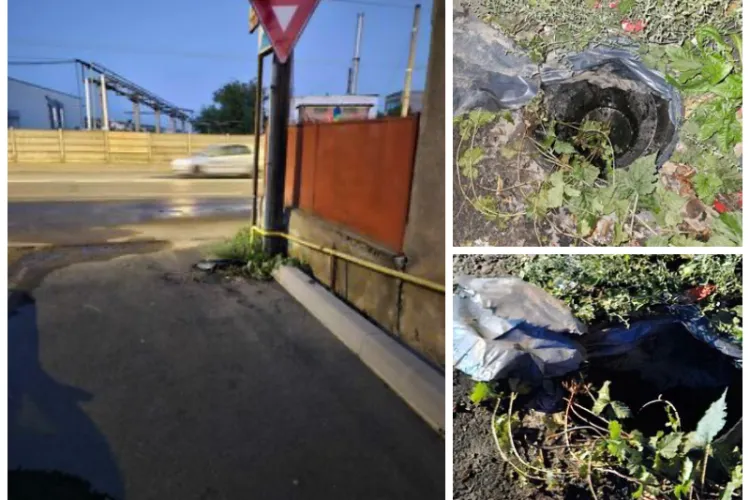 Un clujean a căzut într-o gură de canalizare, lăsată nesemnalizată: „Soțul meu a primit 10 zile de îngrijiri medicale. Dacă era un copil?”