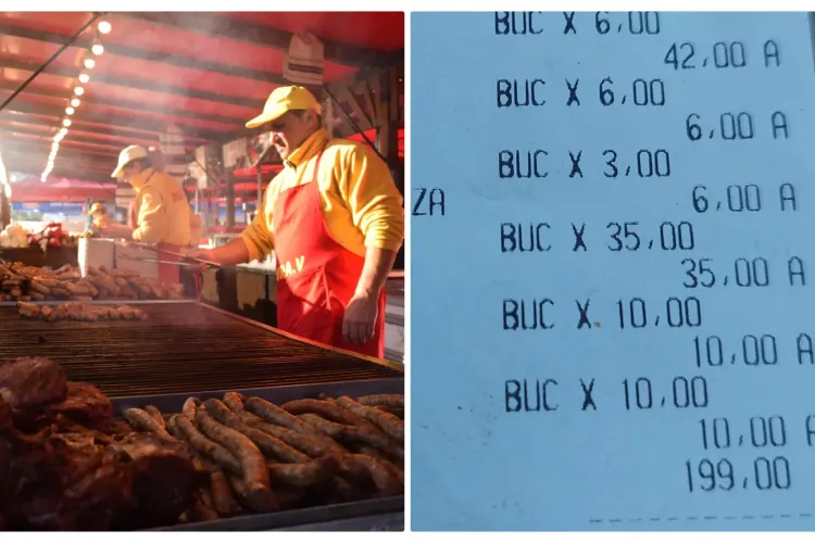 Târgul de la Negreni a trecut, dar participanții sunt încă șocați de prețurile la mâncare - FOTO