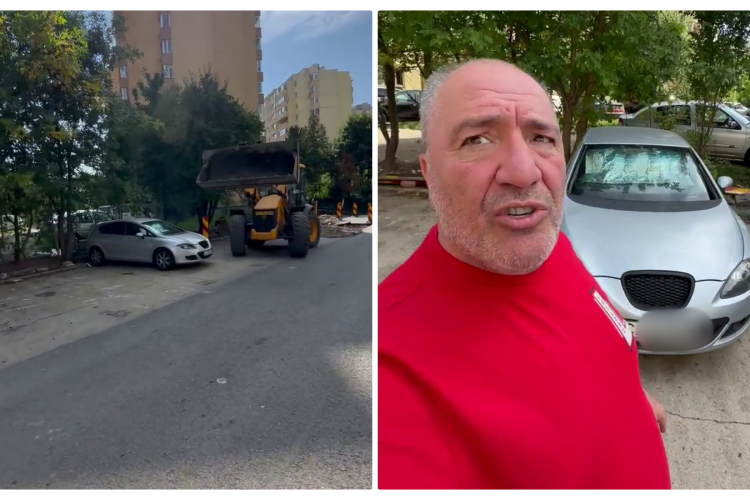 Cluj - Interlopul Mondialu are spirit civic! Critică DUR un vecin care blochează asfaltarea: ”Domnule Boc, așa oameni aveți la locală?” - VIDEO