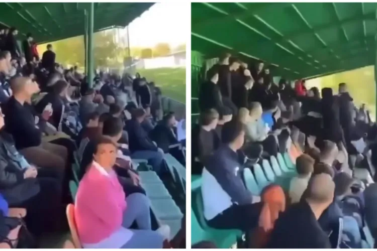 Oamenii legii au intrat pe fir după bătaia dintre fanii CFR și cei ai Universității Cluj. Cristi Balaj: „Un grup de huligani a intrat pe stadion”