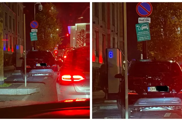 ”Tot Boc e de vină? Parcare făcută în centrul Clujului - FOTO