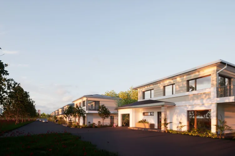 Primul complex de case semipasive și prosumatoare din comuna FLOREȘTI se construiește la Luna De Sus