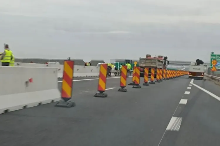 Restricții de circulație! Traficul va fi închis pe o porțiune din A10 Sebeș-Turda 