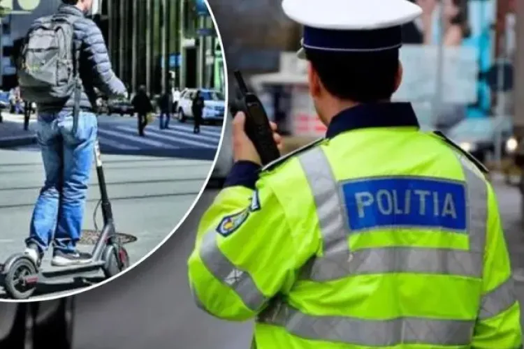 Un trotinetist beat a fost lovit de o masina pe Bulevardul 21 Decembrie 1989