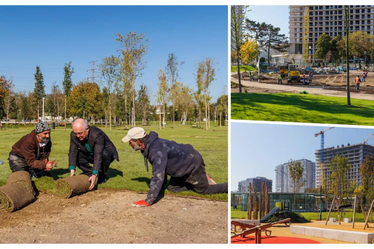 ”Clujul verde” prezentat de Emil Bloc. Blocuri cât Zidul Chinezesc lângă Parcul Feroviarilor. Măcar constructorii sunt fericiți - FOTO