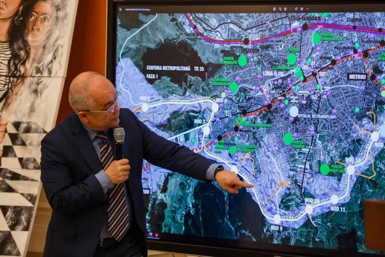 Primarul Emil Boc le dă o veste proastă celor blocați în trafic: Pe Centura Metropolitană, lotul mare, nu se va lucra în 2024