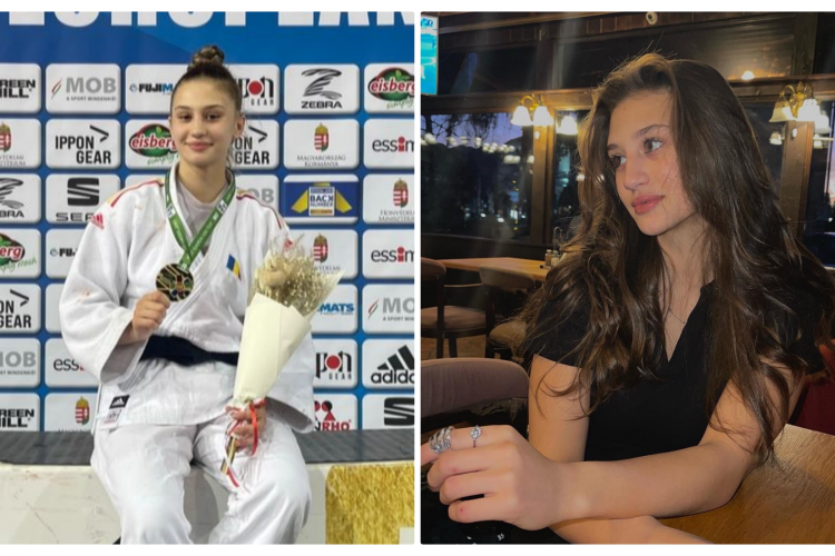 ”Trebuie să fii o luptătoare” - Povestea unei frumoase eleve din Cluj, campioană la Judo și aspirantă la o carieră în Drept - FOTO