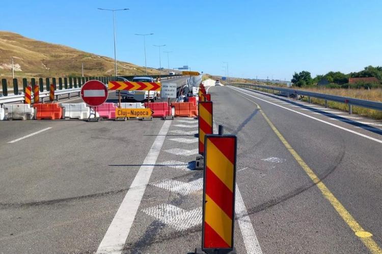  Restricții de circulație pe A10 Sebeș-Turda. Traficul va fi deviat 