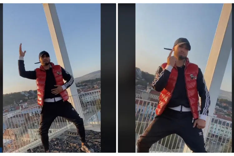 A fost amendat! Bombardierul care a călcat în picioare un monument public din Cluj-Napoca a fost depistat - FOTO