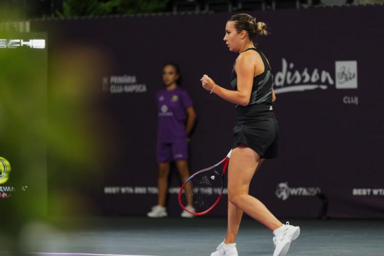Gabriela Ruse a eliminat-o pe Parks, favorita doi de la Transylvania Open! S-a înregistrat cel mai rapid serviciu din istoria tenisului feminin