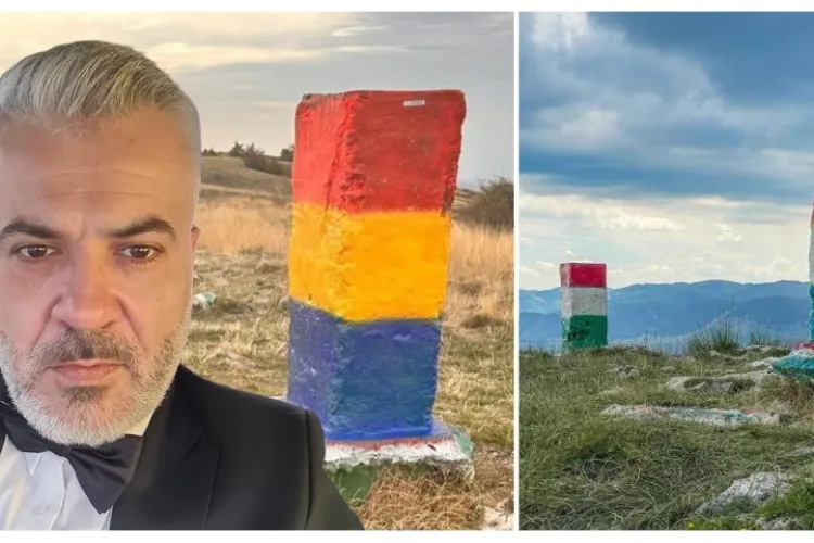 Mesajul unui editorialist influent în Țara Moților: ”Mă enervează telenovela proastă a vopsitului unor borne de la Piatra Secuiului” - FOTO