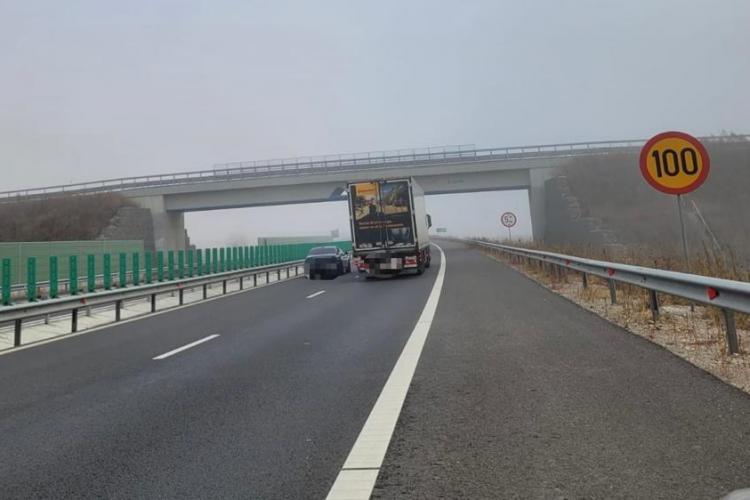 Restricții pe autostrada Sebeș-Turda! Se va închide circulația pe o bretea
