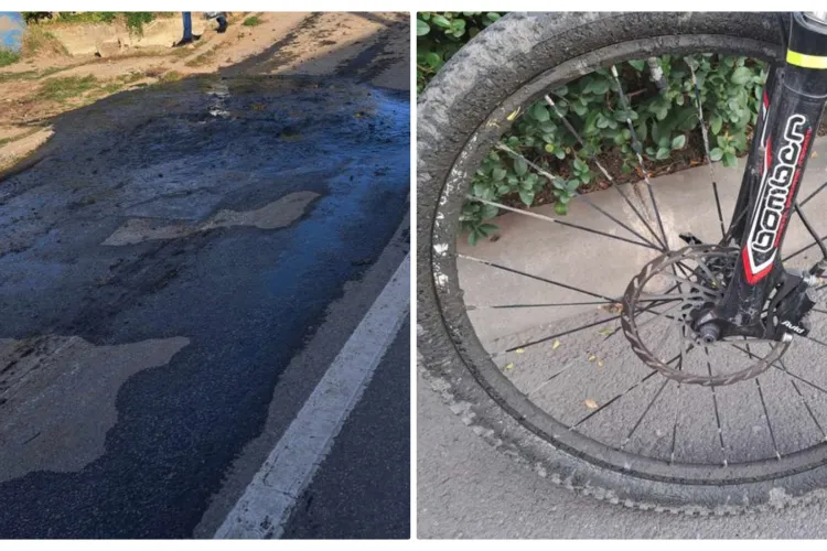 Cum se lucrează în Clujul de 5 stele! ”Gospodarul șef” promovează mersul cu ”bița” ca la Viena, dar un biciclist a simțit pe pielea lui realitatea - FOTO