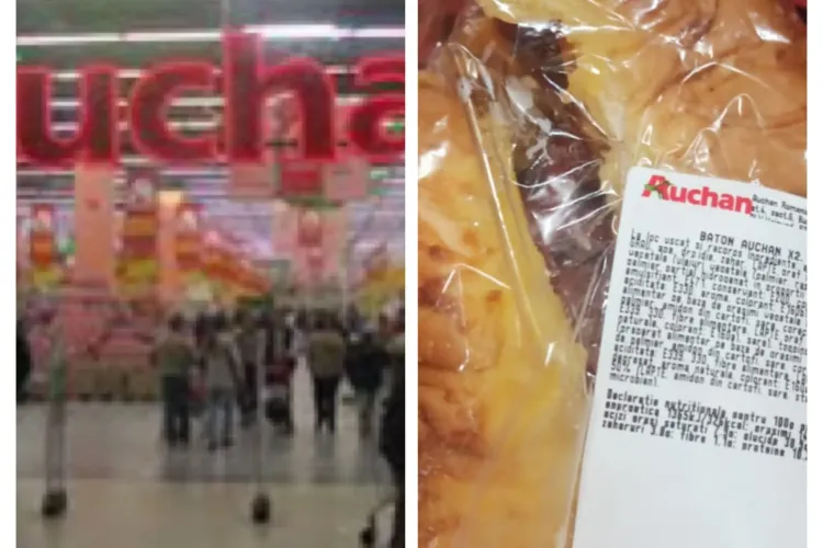 Cât costă azi banalul baton cu brânză de la Auchan, care era 1 leu - FOTO