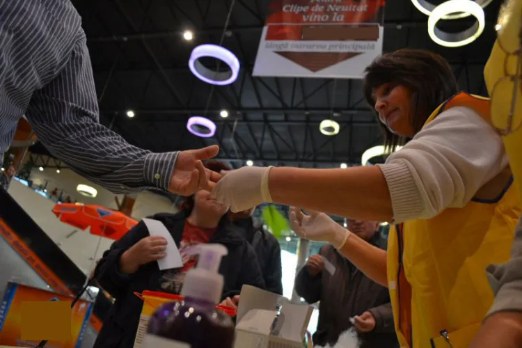 Testare gratuită a glicemiei la Cluj-Napoca, de Ziua Mondială a Diabetului 