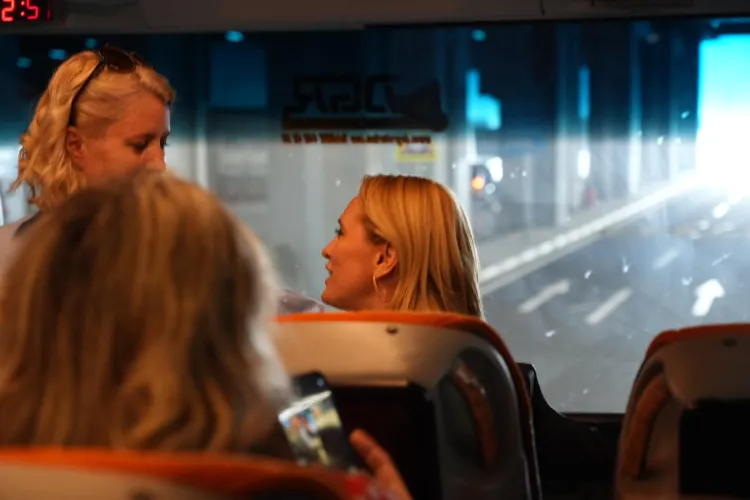 Andreea Esca a fost la Cluj și la întoarcere a ajuns direct la spital