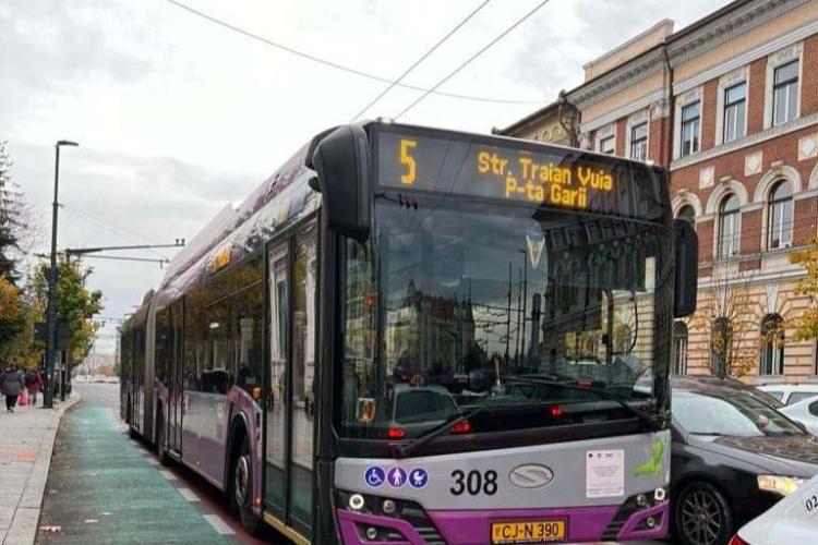 Vor fi suplimentate cursele pe linia 5, anunță Compania de Transport Public Cluj-Napoca 