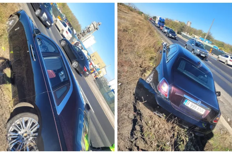 Accident cu mașina lui Gigi Becali, estimată la 500.000 de euro: ”Eu l-am evitat, am făcut un bine şi cu asta basta” - FOTO