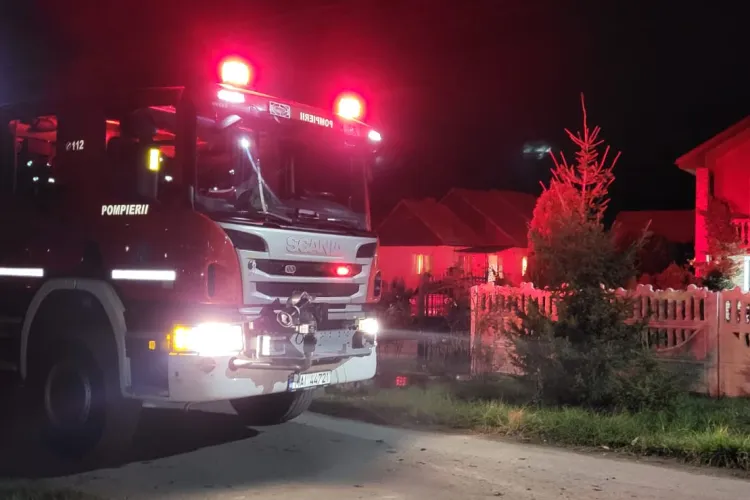 Explozie la o centrală pe lemne, într-o locuință din Cluj. Un tânăr a suferit arsuri 