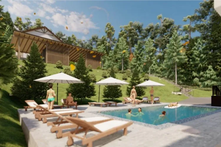 O superbă vilă a primit avizul de urbanism. Va fi ridicată la Băișoara - FOTO