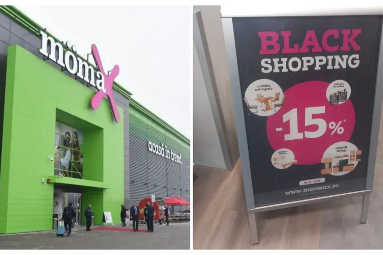 Cum și-a MINȚIT Moemax Cluj clienții că face reduceri de Black Friday! Inspectorii de la Protecția Consumatorilor i-au prins în flagrant - FOTO