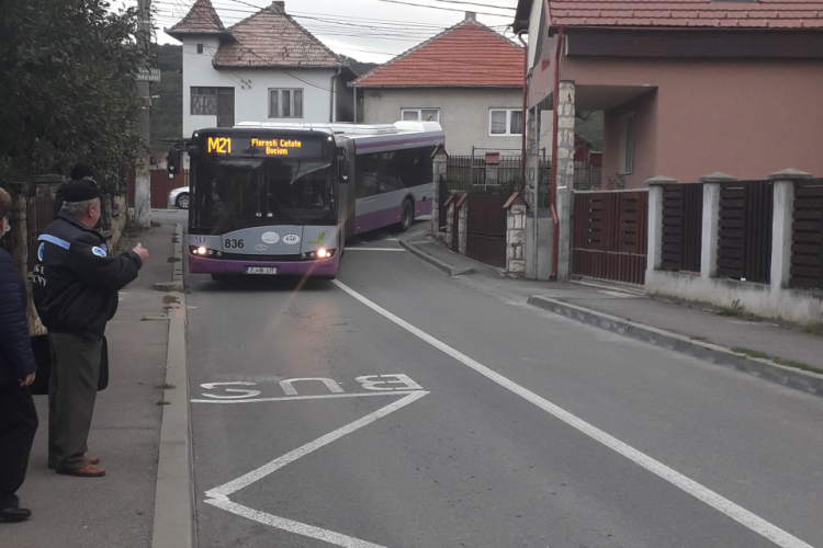Traficul autobuzului M21 din Florești, afectat joi de asfaltarea străzii Cetății