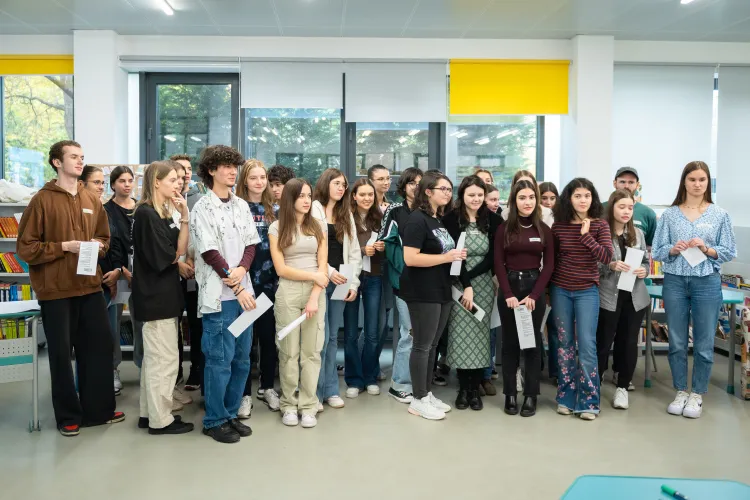 Experiență educațională unică la Liceul Teoretic „Avram Iancu” din Cluj. Elevii au descoperit învățarea limbii germane prin muzică!