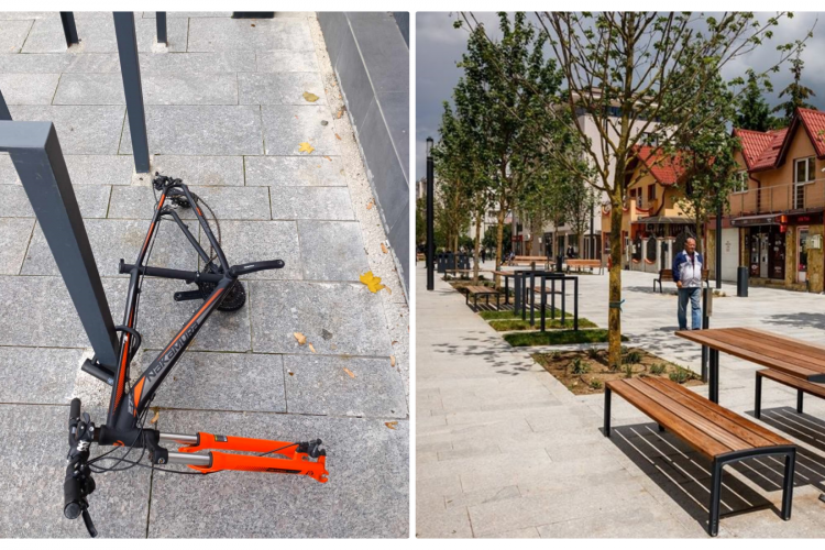 Viața la Cluj bate filmul! Un biciclist a crezut că prima stradă smart din Cluj este și cea mai sigură din oraș - FOTO