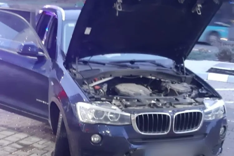 Accident la ieșire din Dej! O femeie a fost consultată de echipajul SMURD