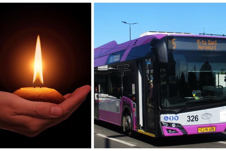 Un bărbat a murit în troleibuzul 5, în Cluj-Napoca. Intervenție dramatică a celor de la SMURD - Dumnezeu să îl ierte! - VIDEO