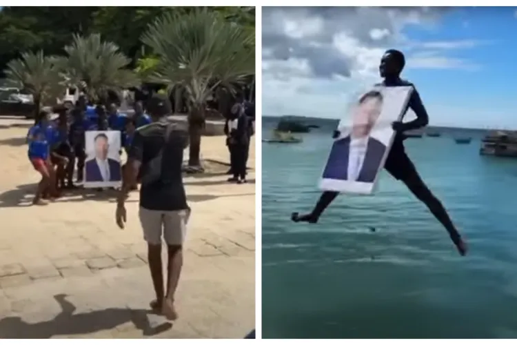 Imagini incredibile cu reacția tanzanienilor la plecarea soților Iohannis. ”Hakuna matata, Iohannis!”- VIDEO