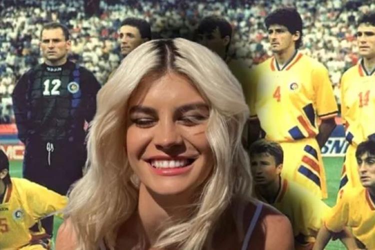 Laura Giurcanu a fost iubita a doi fotbalişti din „Generaţia de Aur”. Blonda de 26 de ani este vedeta emisiunii America Express