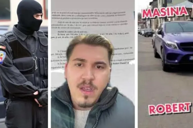 Robert MTK, devenit vedetă pe TikTok, săltat de procurori. A înşelat zeci de români promiţându-le bani europeni