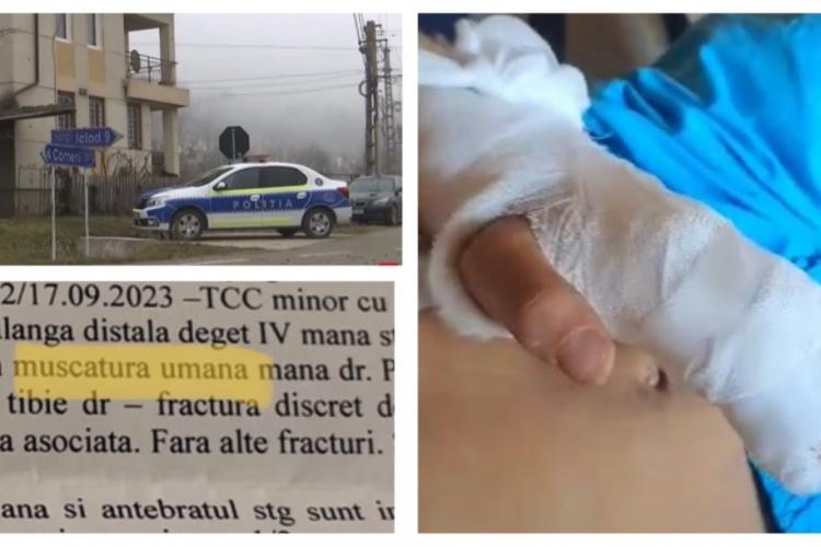 Un minor din județul Cluj a fost bătut de un consilier local. Poliția e acuzată că ”încearcă să facă uitat dosarul” - VIDEO