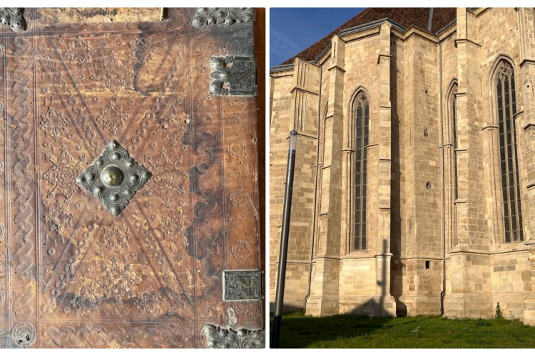 Manuscrise medievale, descoperite în turnul secret al Bisericii Sf. Mihail. Unul a fost păstrat la Cluj și a fost studiat - FOTO 